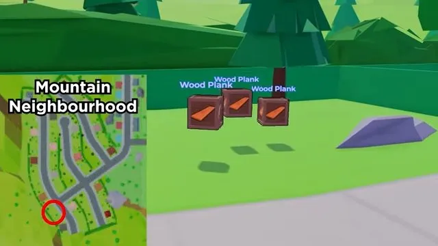 Wood Plank Locations